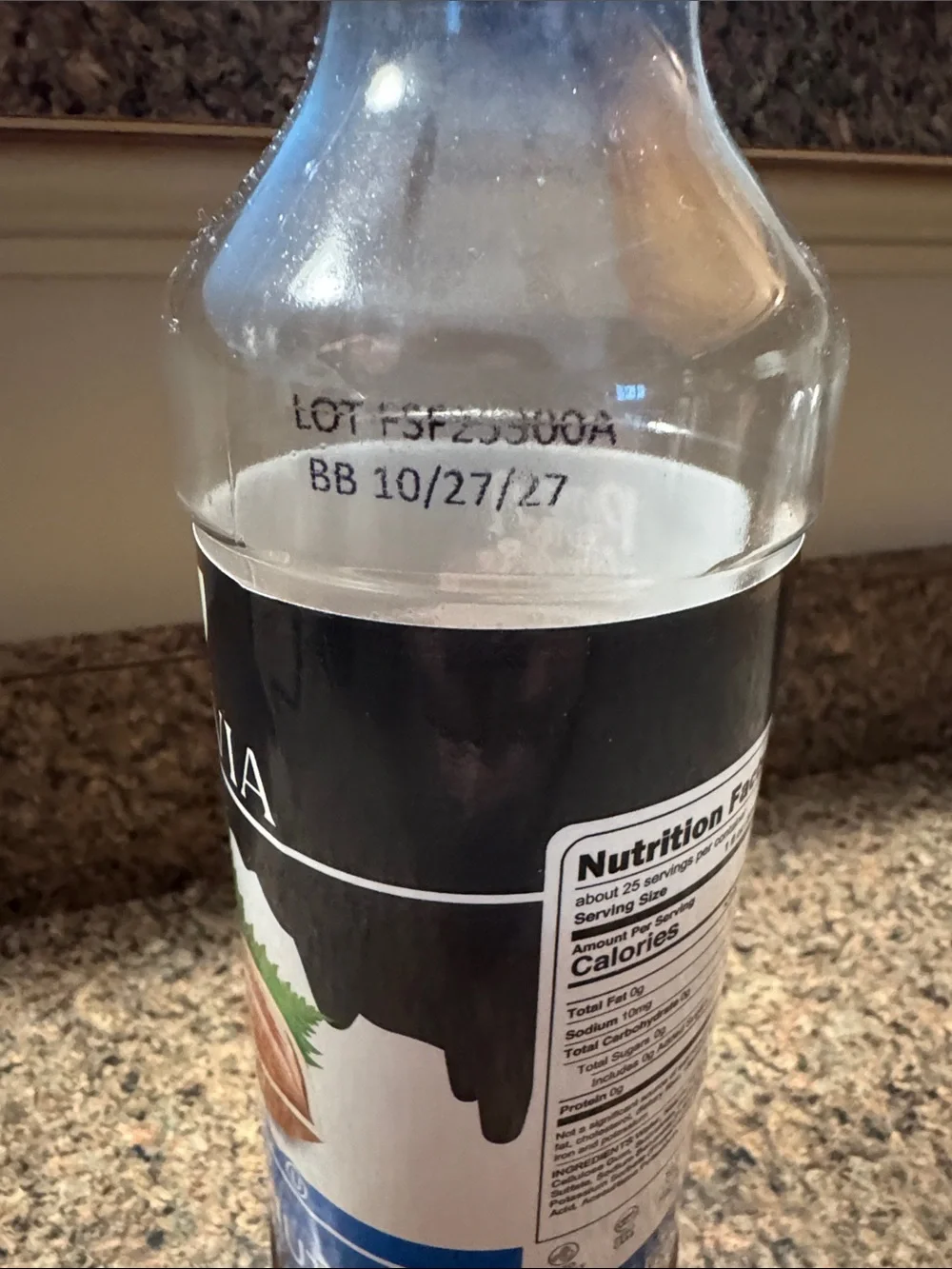 Sylvia Hazelnut Sugar-Free Syrup - Hazelnut Flavor